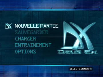 Deus Ex - The Conspiracy screen shot title